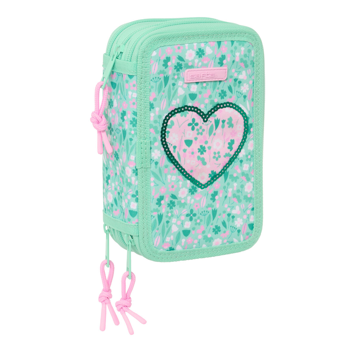 Image secondaire de Fourre-tout Safta Cuore Menthe 12,5 x 19,5 x 5,5 cm 37 Pièces