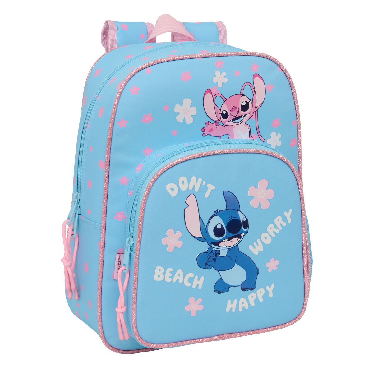 Image secondaire de Cartable Lilo & Stitch Happy Bleu ciel 26 x 34 x 11 cm