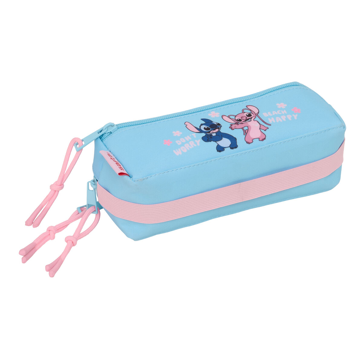 Image secondaire de Trousse Fourre-Tout Triple Lilo & Stitch Happy Bleu ciel 22 x 8,5 x 6 cm