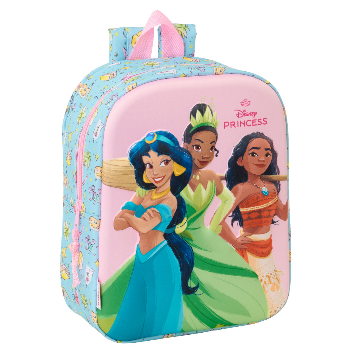 Kinderrugzak Frozen Roze Hemelsblauw 22 x 27 x 10 cm 3D