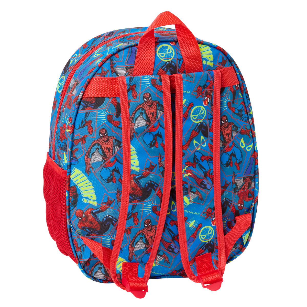 Kinderrugzak Spider-Man Rood Marineblauw 27 x 33 x 10 cm 3D
