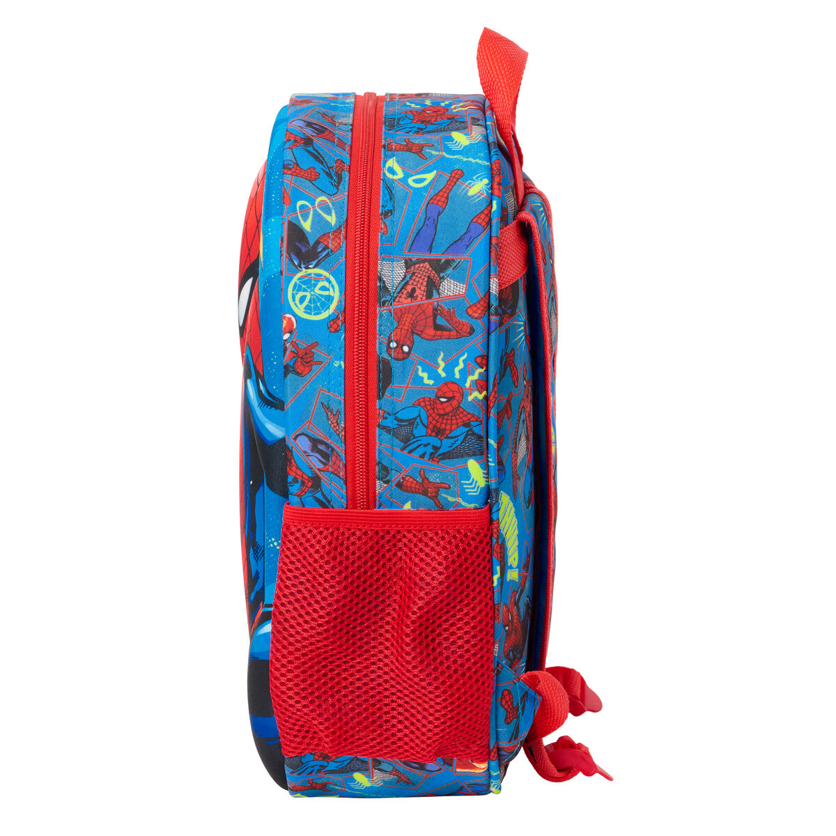Kinderrugzak Spider-Man Rood Marineblauw 27 x 33 x 10 cm 3D