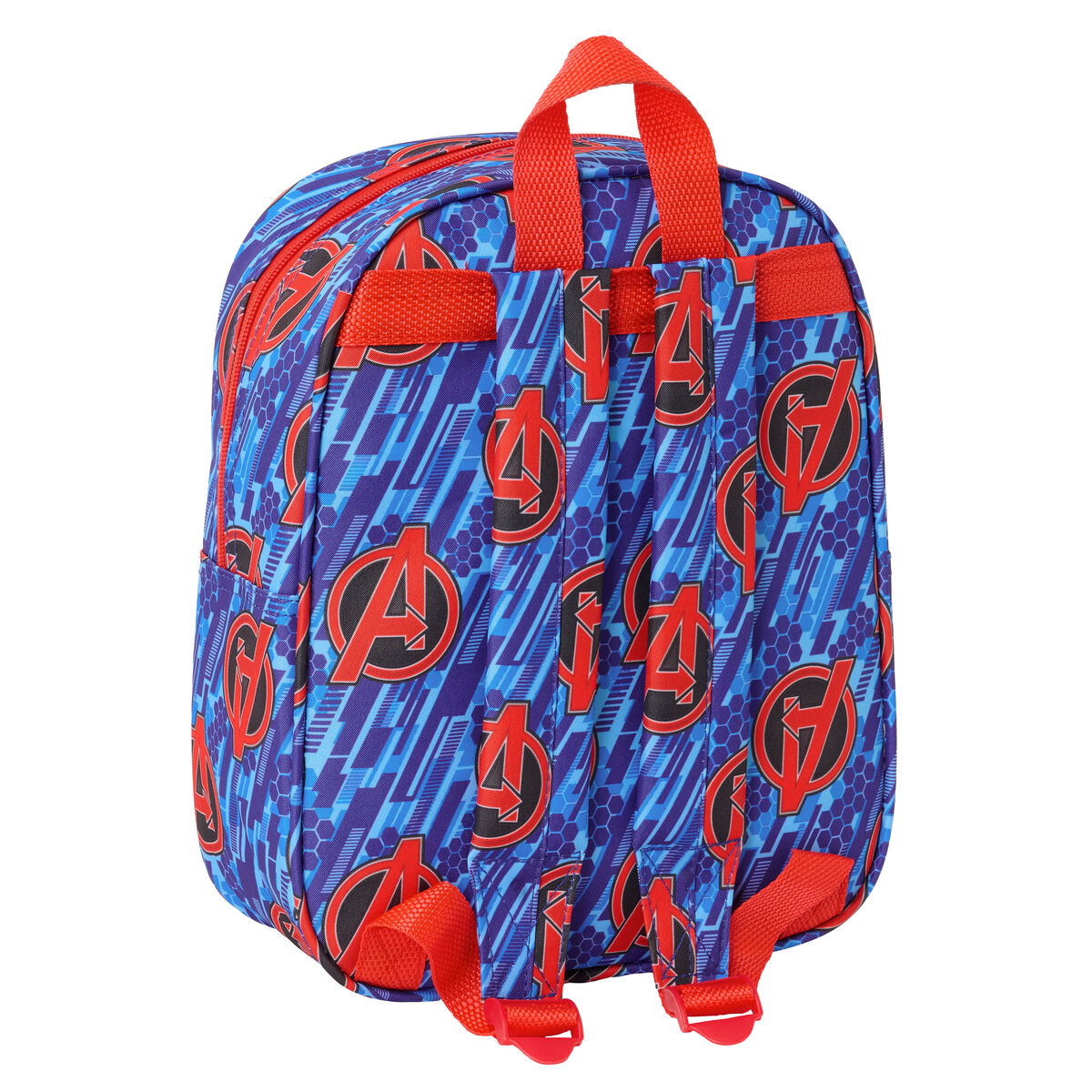 Kinderrugzak The Avengers Rood Donkerblauw 22 x 27 x 10 cm 3D