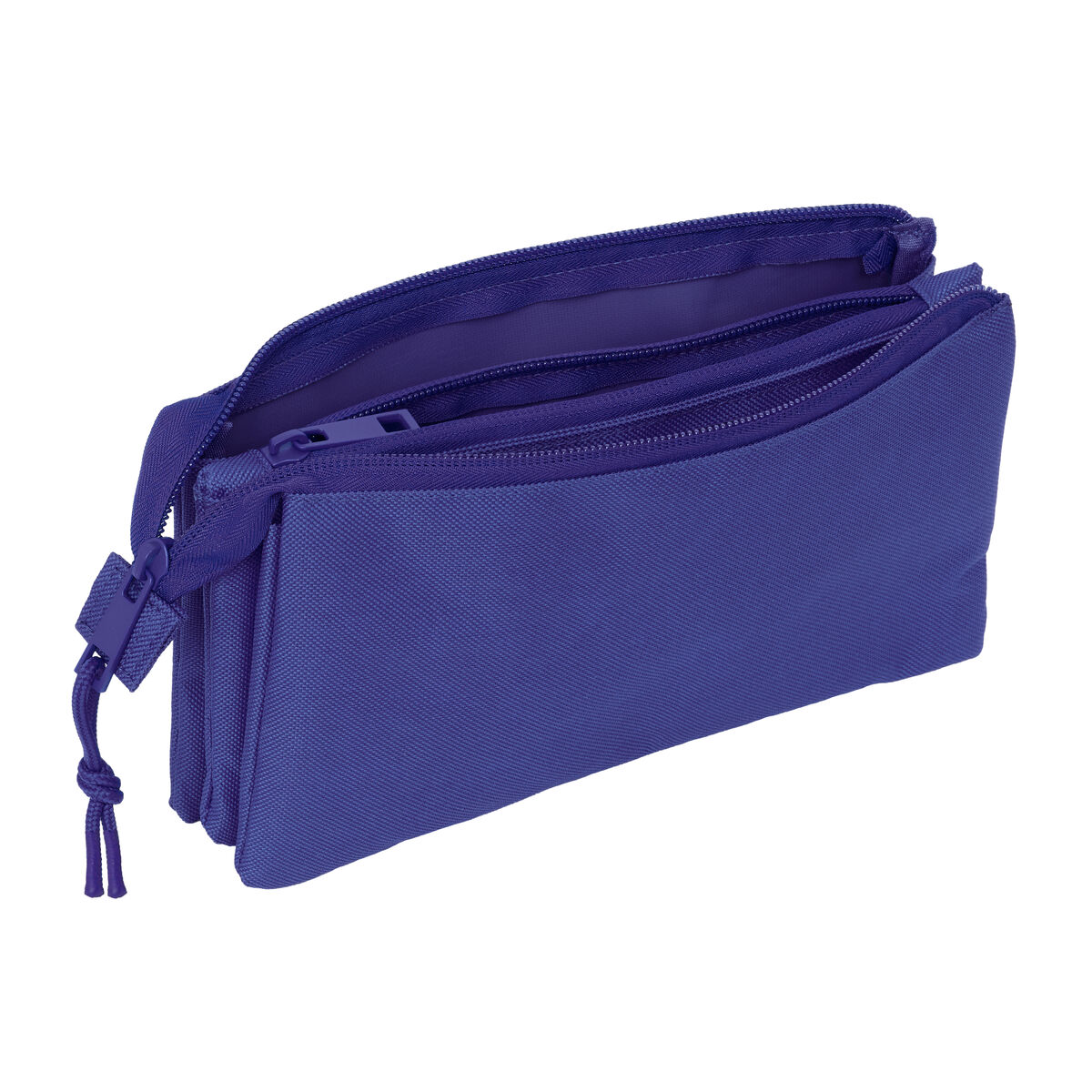 Image secondaire de Trousse Fourre-Tout Triple Atlético Madrid Bleu foncé 22 x 12 x 3 cm
