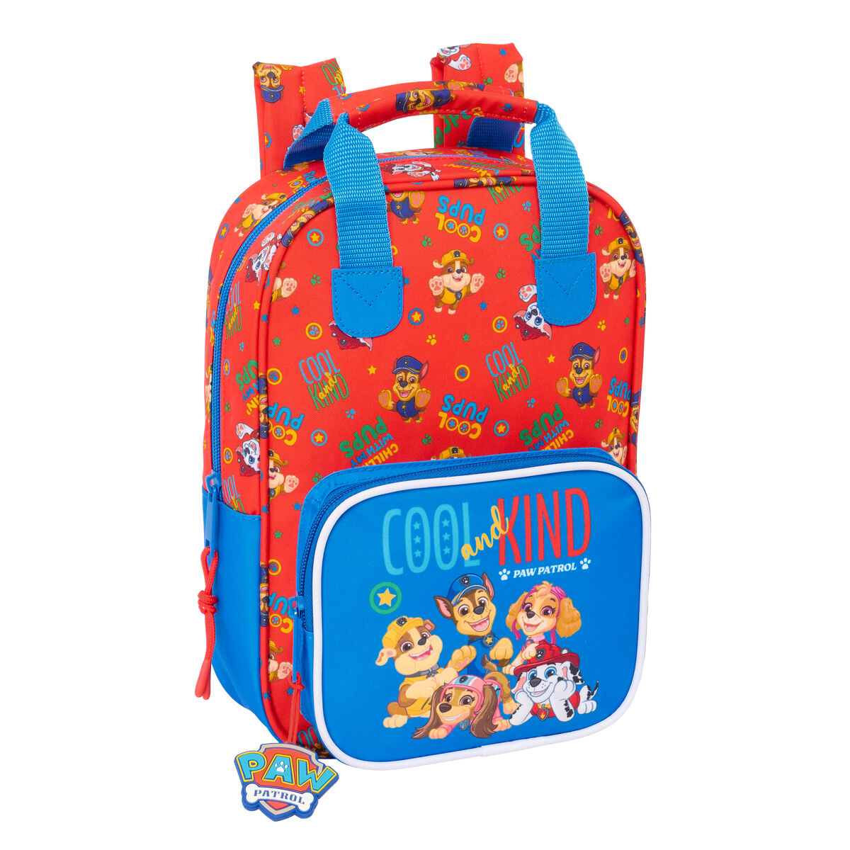 Kinderrugzak The Paw Patrol Cool Blauw Rood 20 x 28 x 8 cm