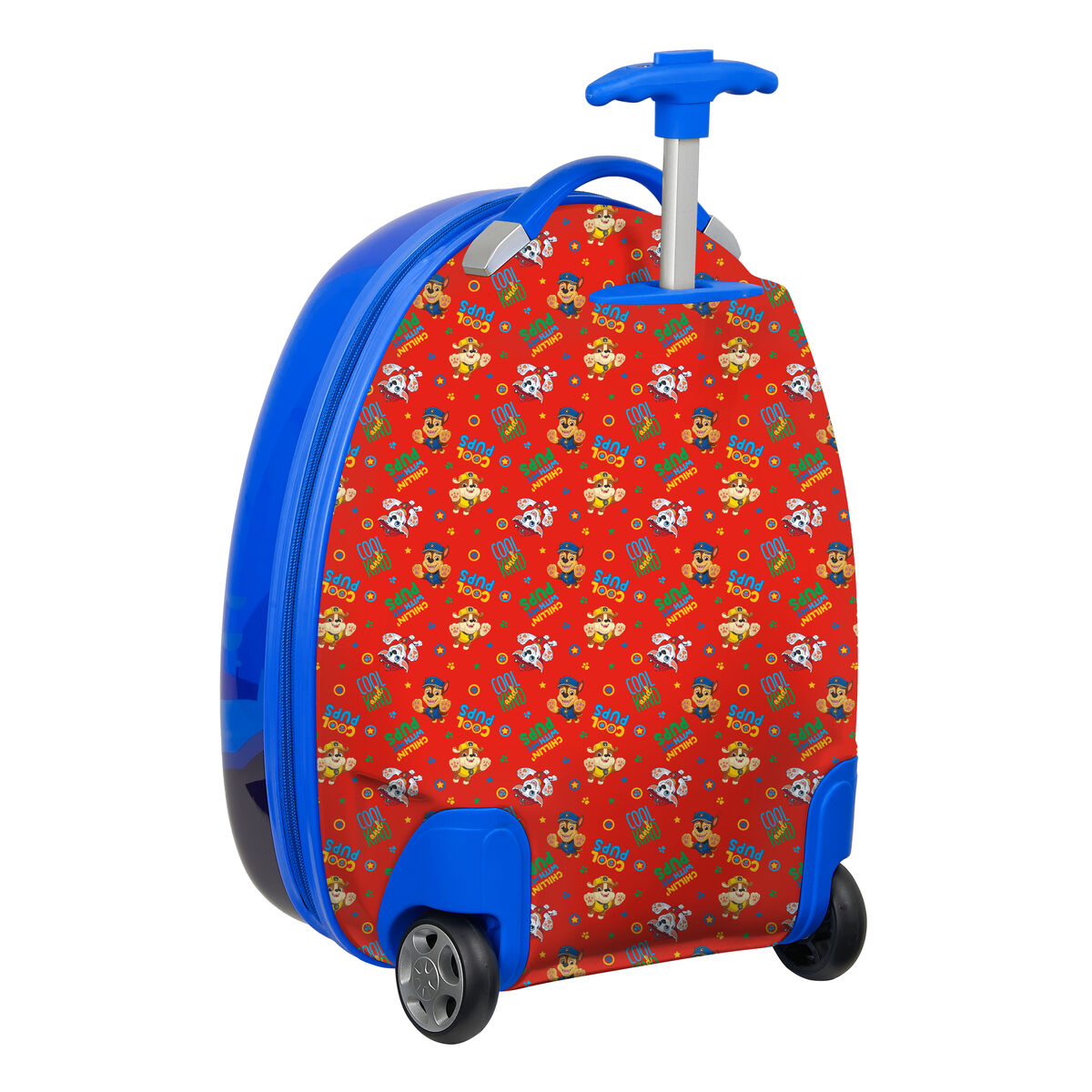 Handbagagekoffer The Paw Patrol paw patrol Blauw Rood 16'' 23 L 28 x 43 x 23 cm