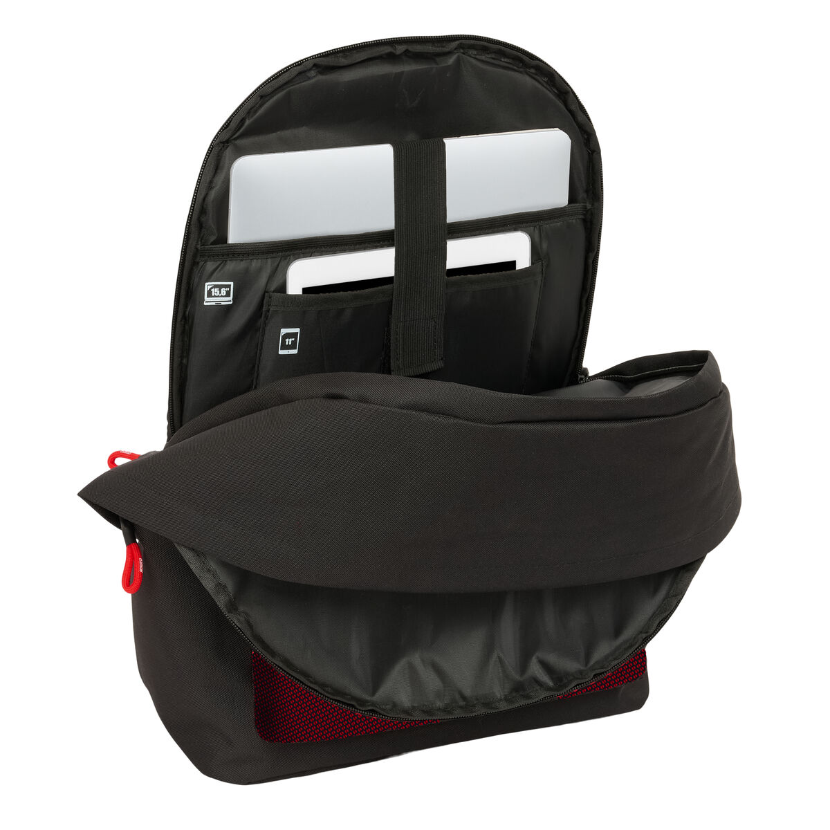 Plecak szkolny Munich +usb munich Czarny 31 x 44 x 18 cm