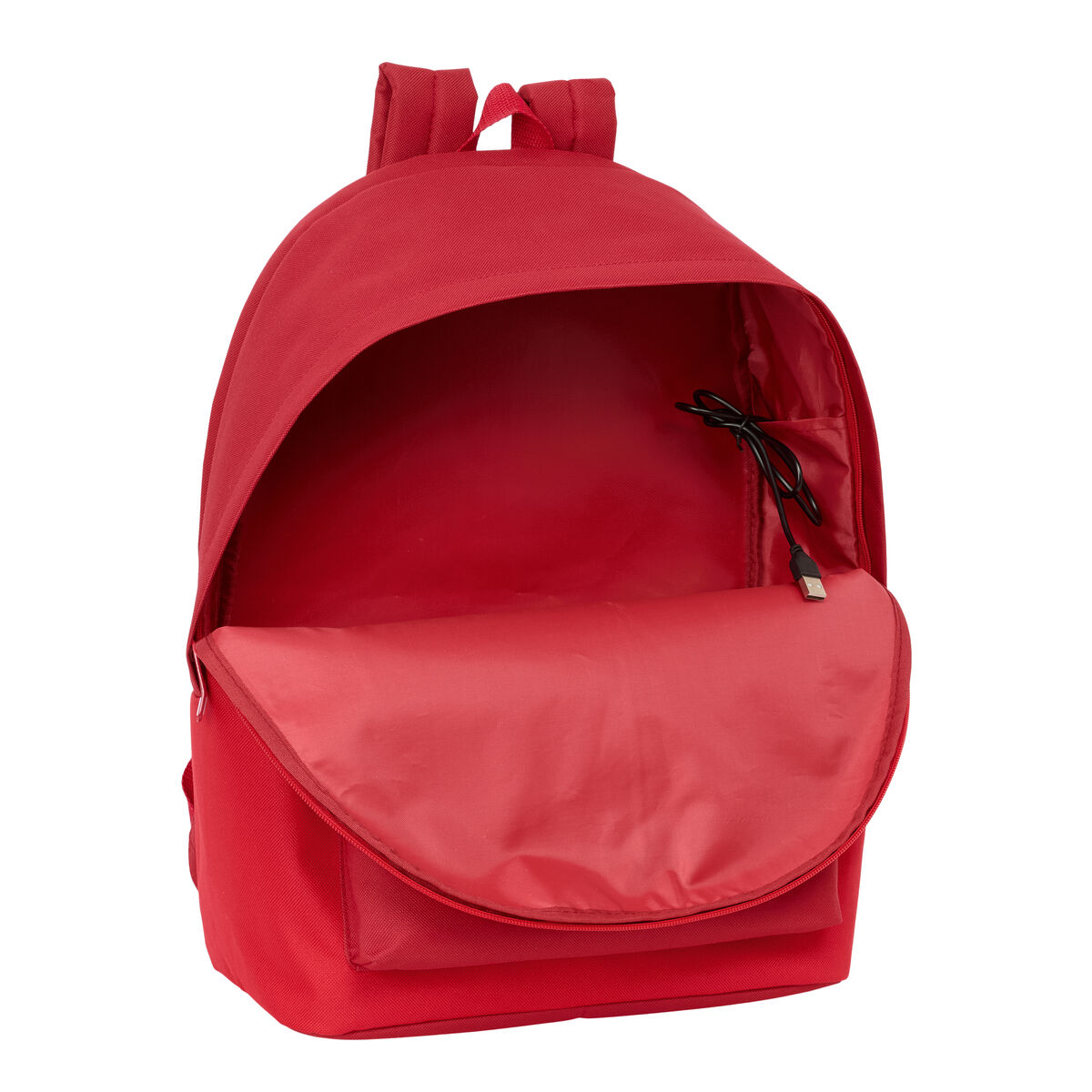 Afbeeldingen van Rucksack for Laptop and Tablet with USB Output Sevilla Fútbol Club Red