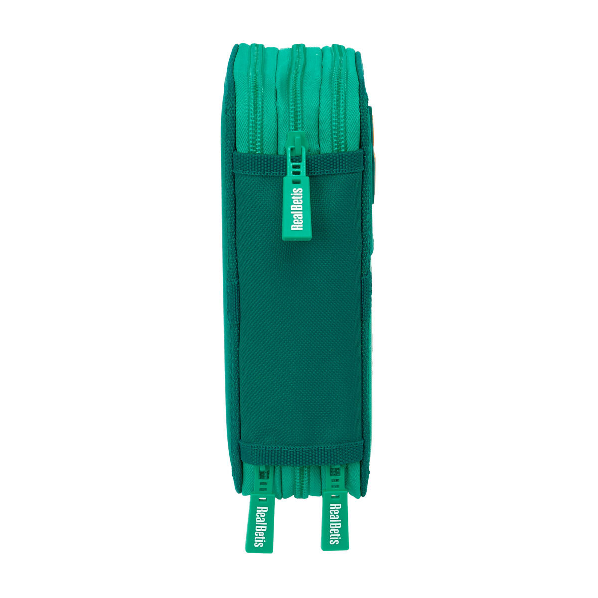 Driedubbele Pennenzak Real Betis Balompié Aquamarijn 12,5 x 19,5 x 5,5 cm 37 Onderdelen