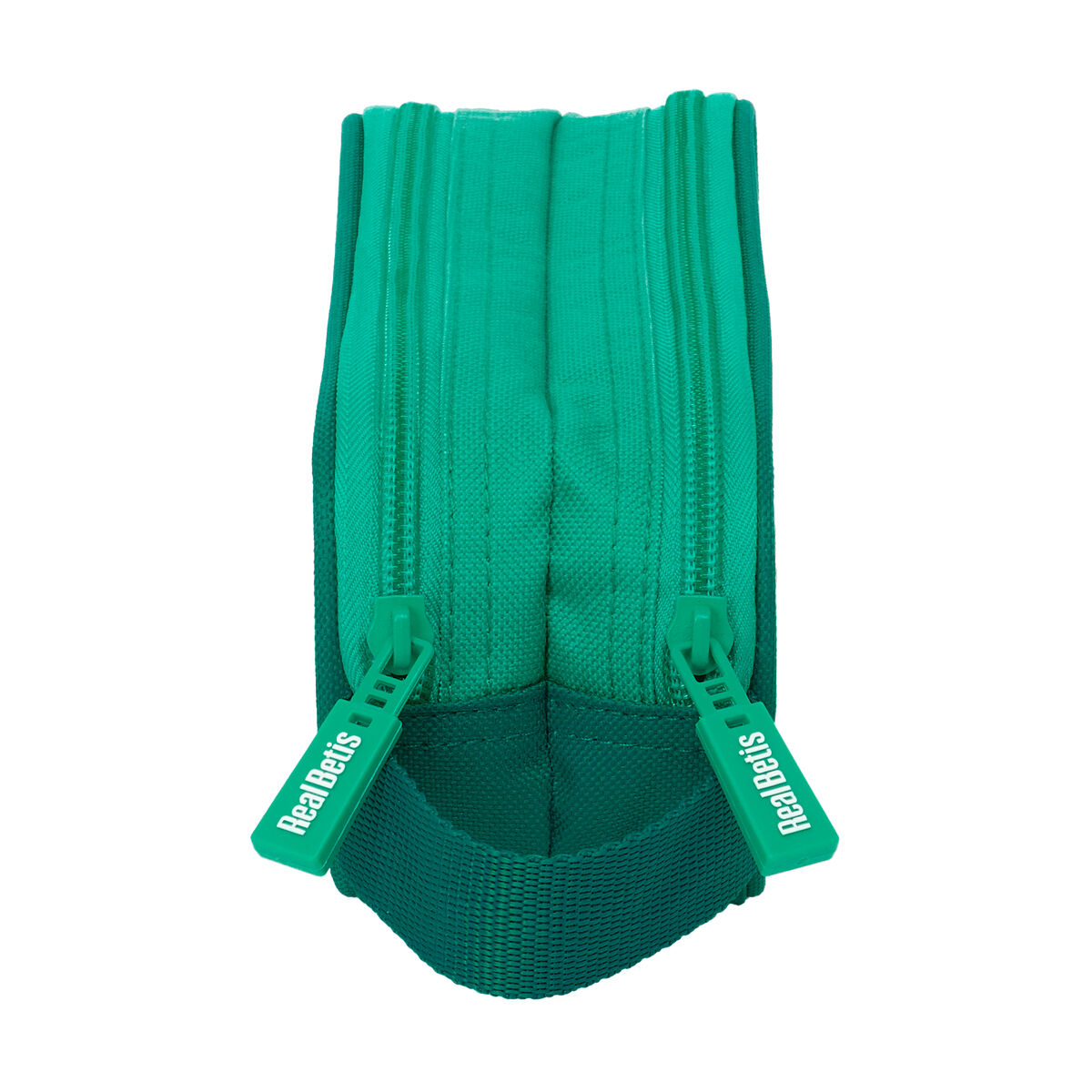 Pennenetui met 2 vakken Real Betis Balompié Groen 21 x 8 x 6 cm