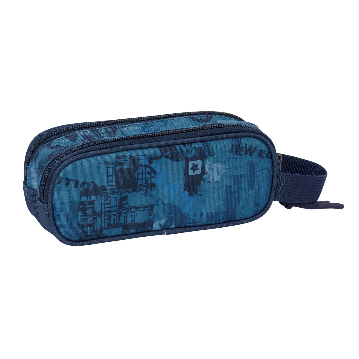 Fourre-tout Safta New edition Blue marine 21 x 8 x 6 cm