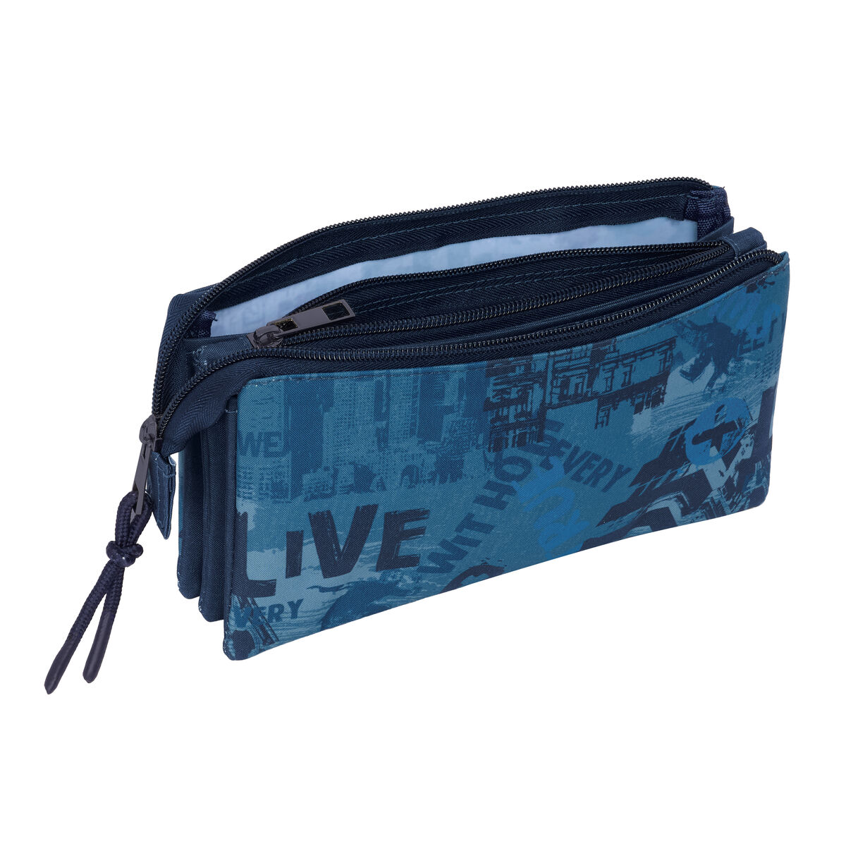 Image secondaire de Fourre-tout Safta New edition Blue marine 22 x 12 x 3 cm