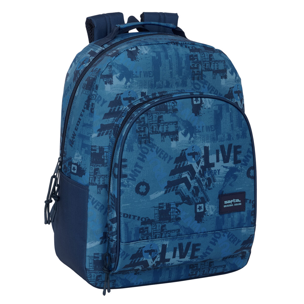 Image secondaire de Cartable Safta New edition Blue marine 32 x 42 x 15 cm