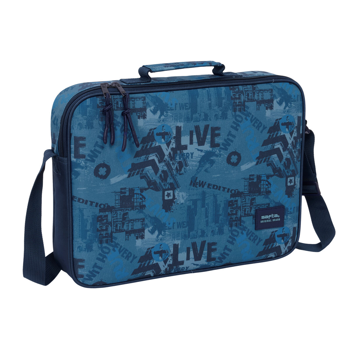 Cartable Safta New edition Blue marine 38 x 28 x 6 cm