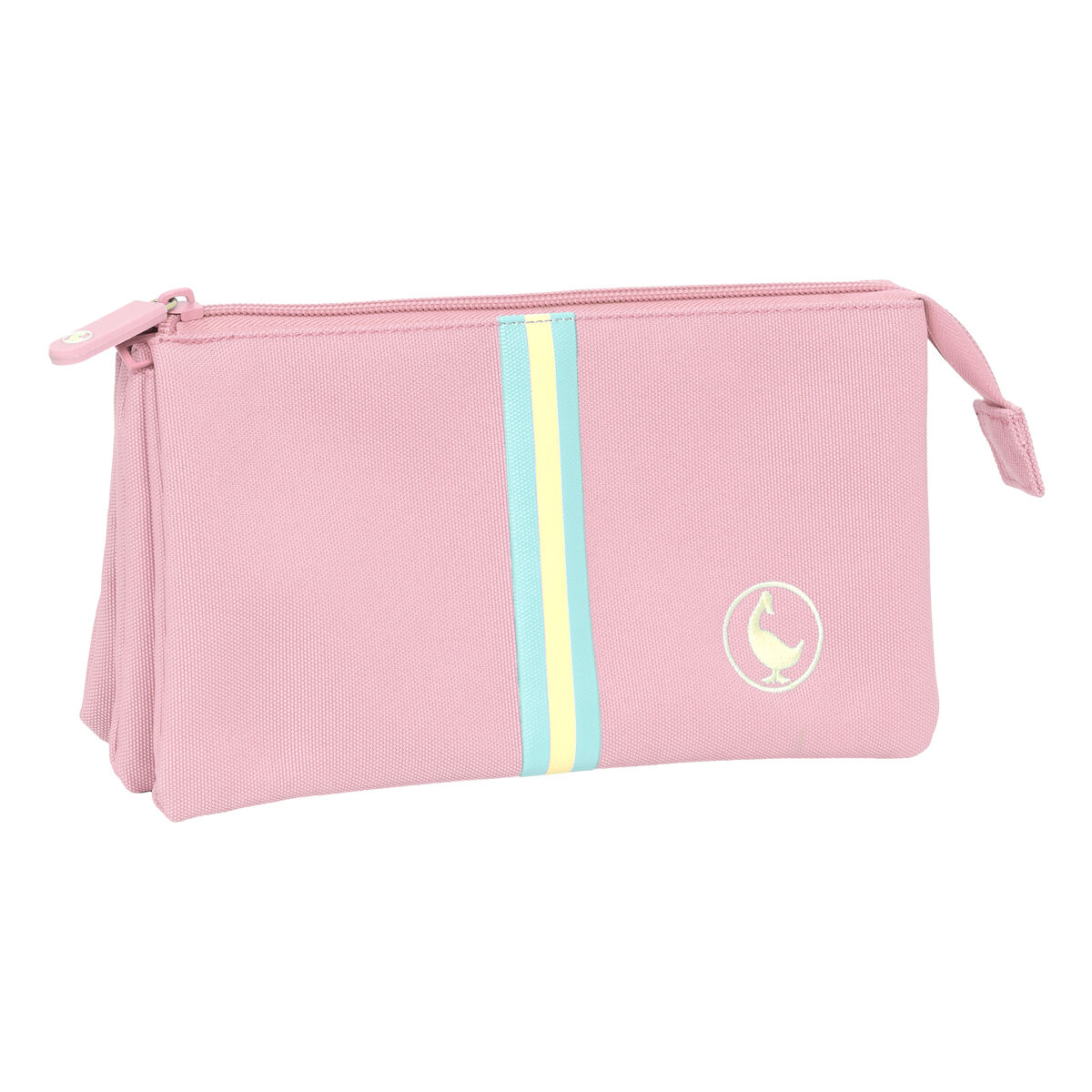 Τριπλή Κασετίνα El Ganso Pink Ροζ 22 x 12 x 3 cm