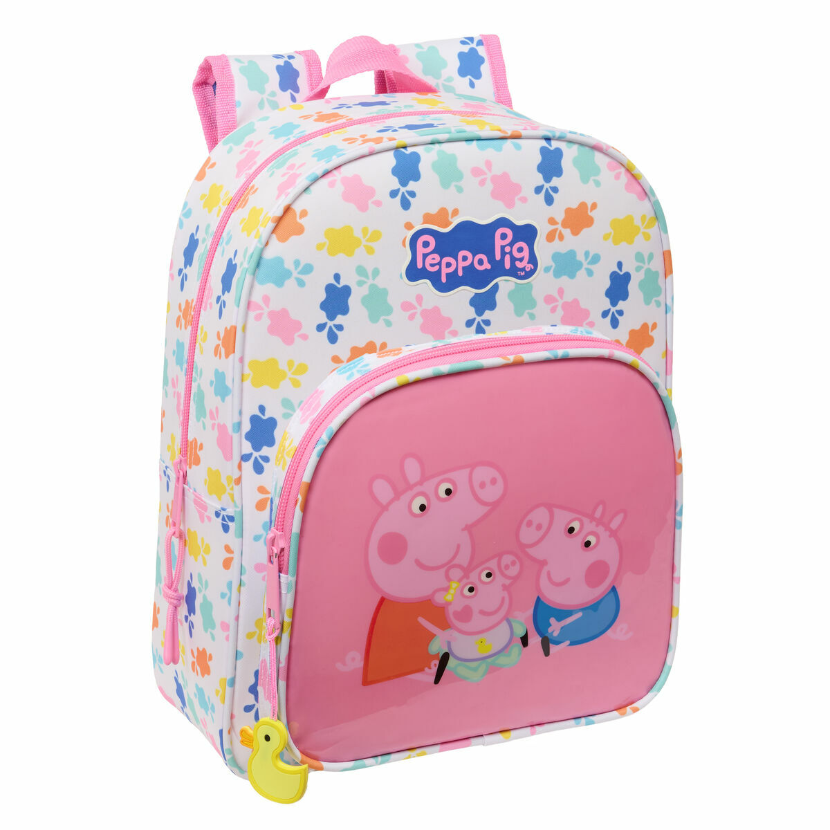 Schoolrugzak Peppa Pig Baby pig Multicolour 26 x 34 x 11 cm