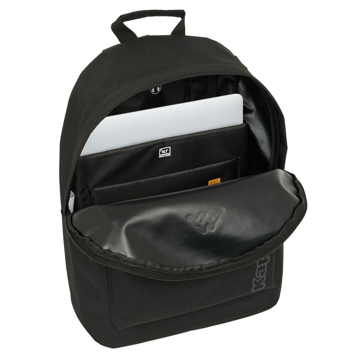 Image secondaire de Cartable Kappa kappa basics Noir 31 x 41 x 16 cm