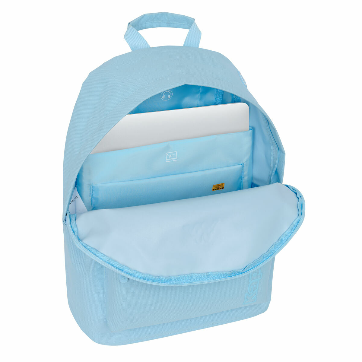 Cartable Kappa kappa basics Celeste 31 x 41 x 16 cm