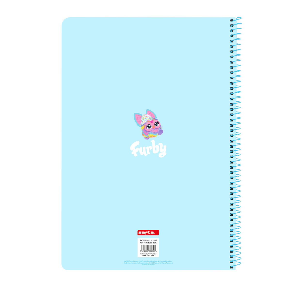Image secondaire de Carnet Furby Bleu ciel A4 80 Volets