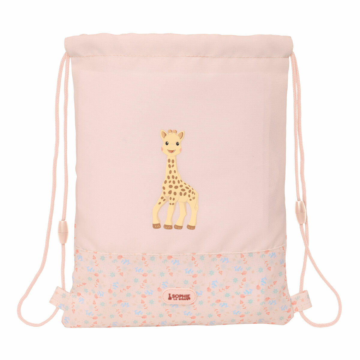Worek na buty ze sznurkami Sophie la Girafe 26 x 34 x 1 cm