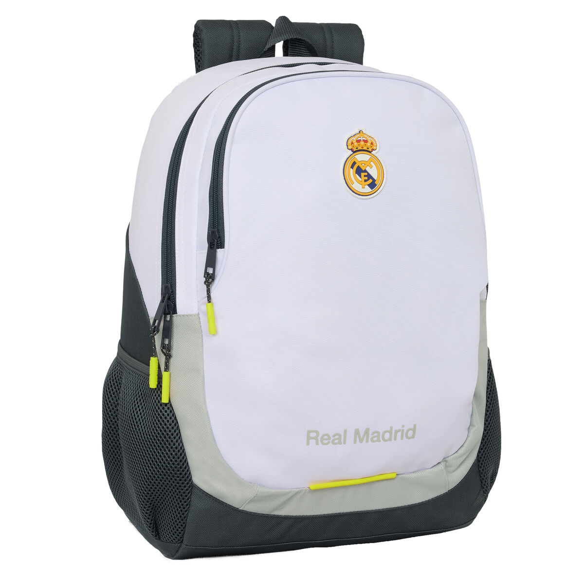 Schoolrugzak Real Madrid C.F. Wit 32 x 44 x 16 cm