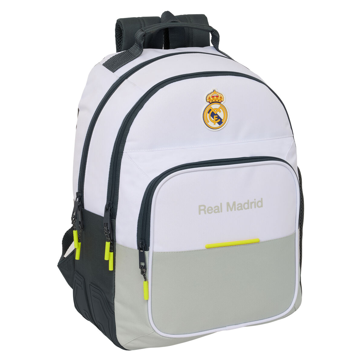 Σχολική Τσάντα Real Madrid C.F. Λευκό 32 x 42 x 15 cm
