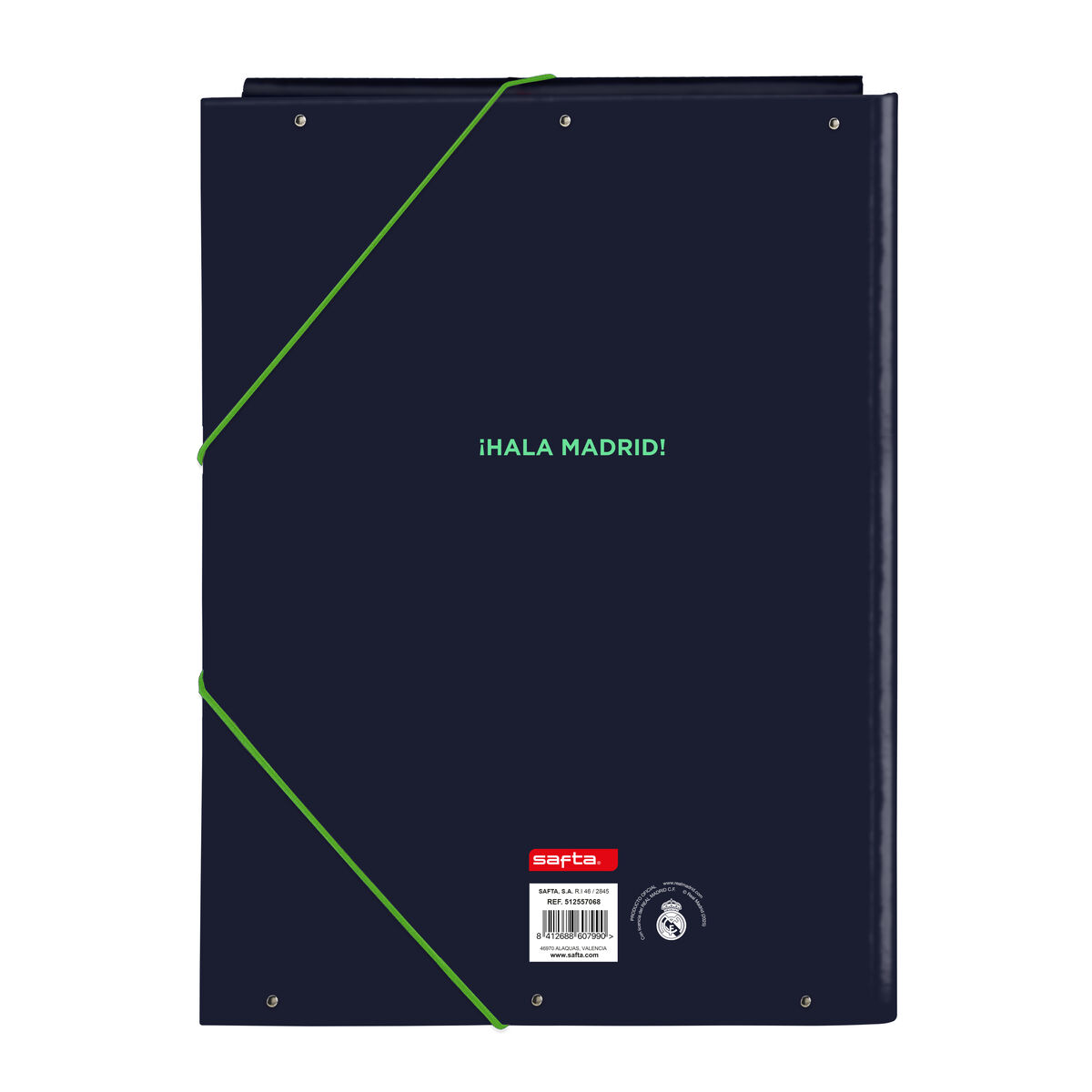 Ring binder Real Madrid C.F. A4 26 x 33.5 x 2.5 cm