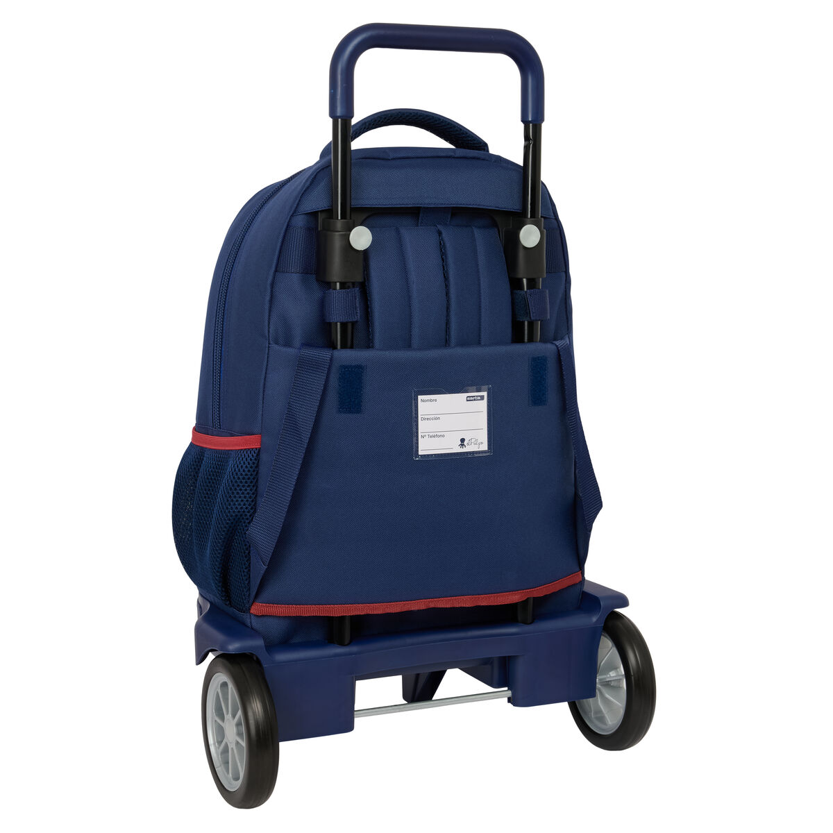 Image secondaire de Cartable à roulettes El Pulpo Blue marine 33 x 45 x 22 cm