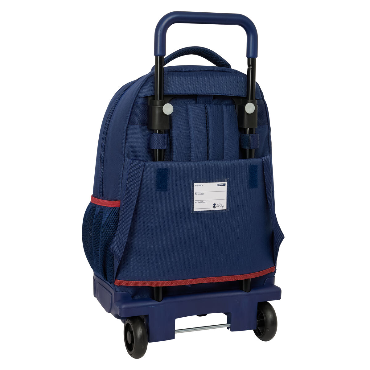 Image secondaire de Cartable à roulettes El Pulpo Blue marine 33 x 45 x 22 cm