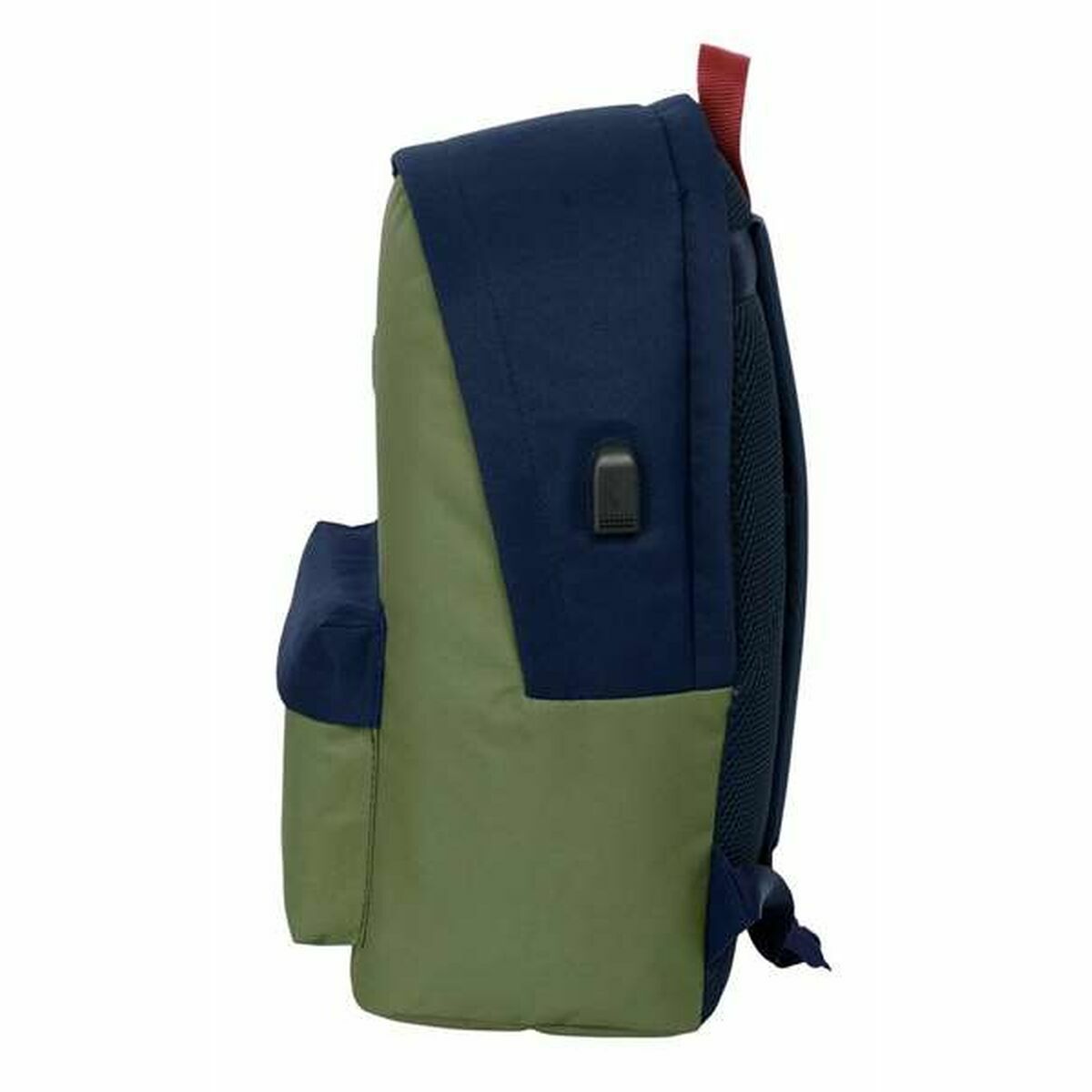 Schoolrugzak El Pulpo Marineblauw Kaki 31 x 44 x 18 cm