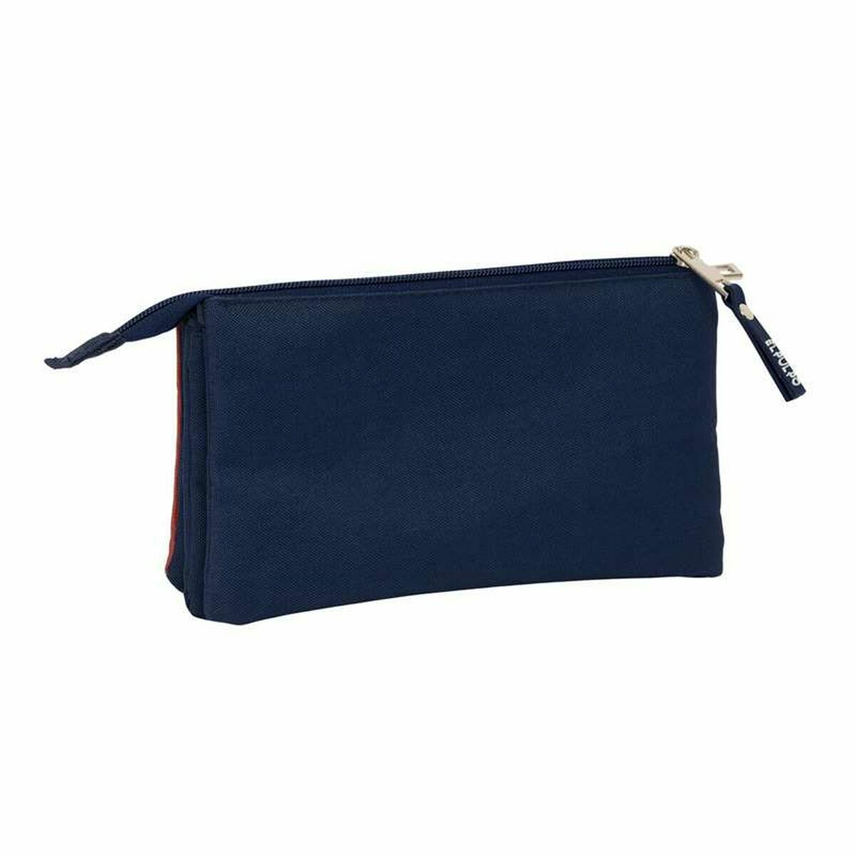 Image secondaire de Trousse Fourre-Tout Triple El Pulpo Rouge Blue marine 22 x 12 x 3 cm