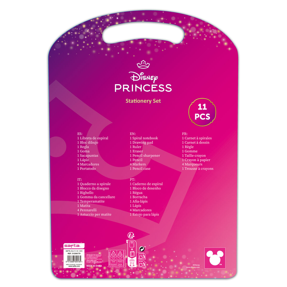 Image secondaire de Portemines Disney Princess Bloom