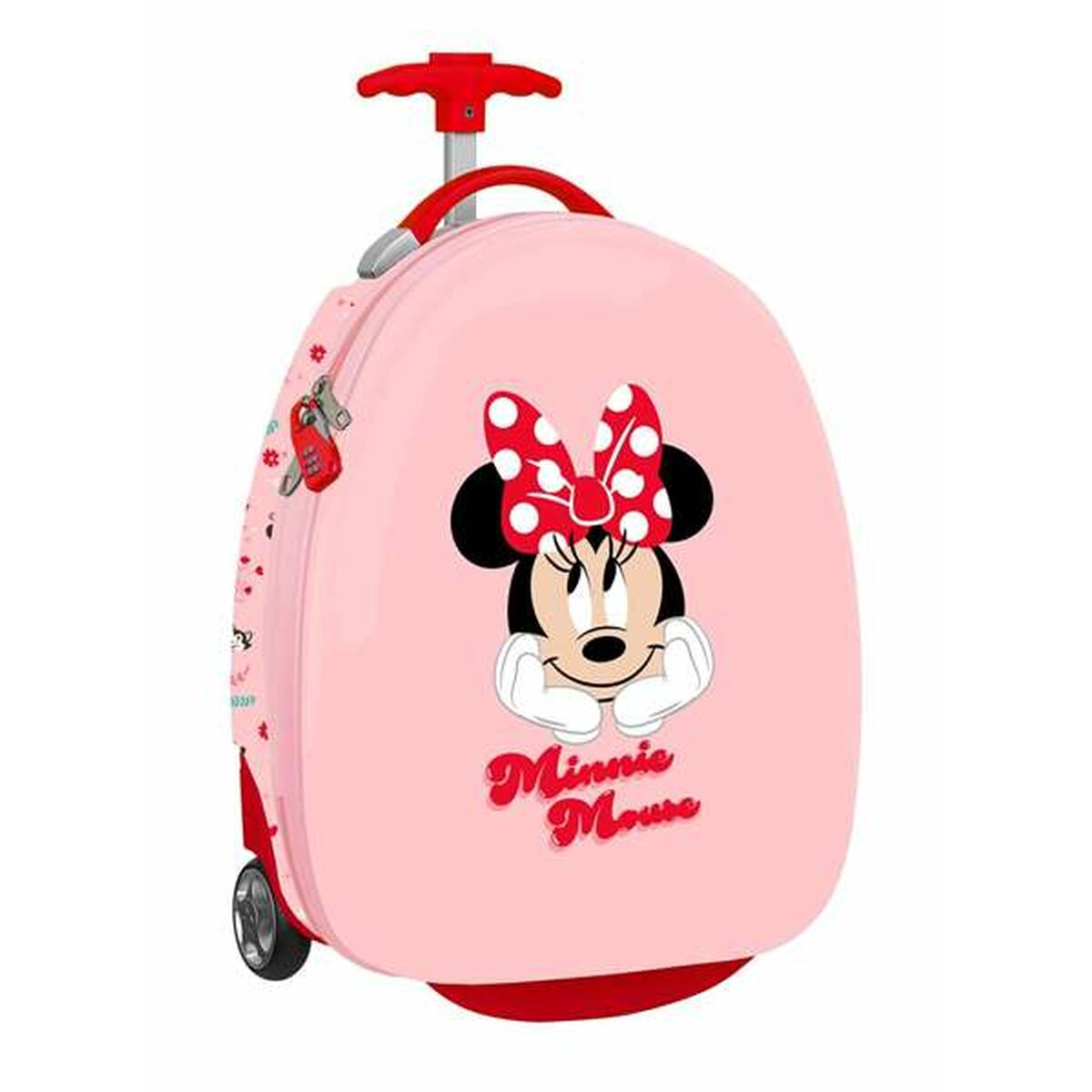 Trolley de Cabine Stitch NAIVE Rose clair 28 x 43 x 23 cm