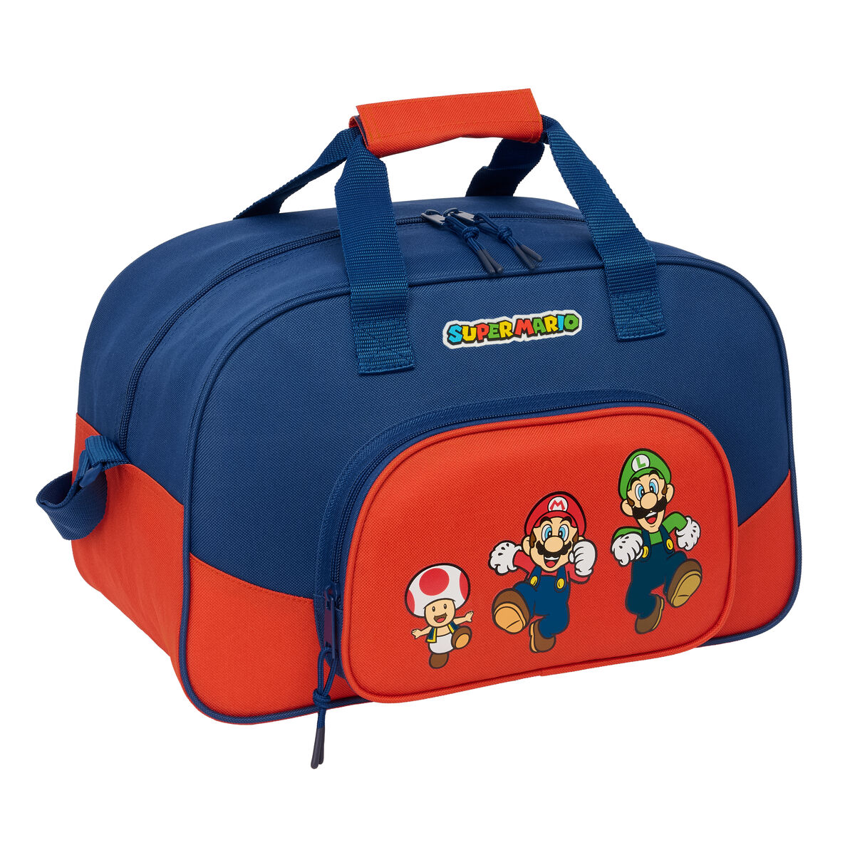 Sports bag Super Mario Mamma mia Red Navy Blue 40 x 24 x 23 cm Sports bag Super Mario Mamma mia Red Navy Blue 40 x 24 x 23 cm