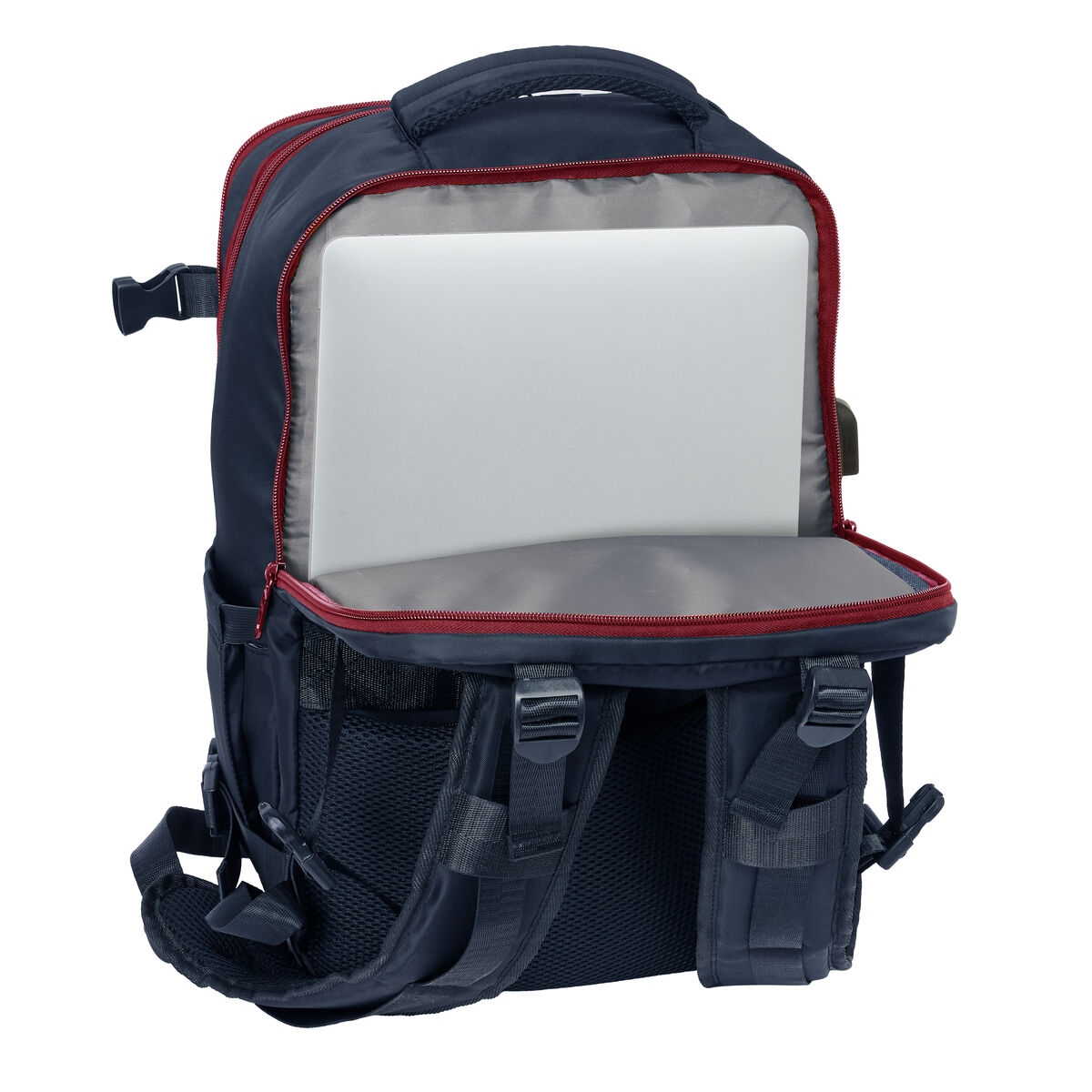 Plecak szkolny F.C. Barcelona Niebieski Kasztanowy