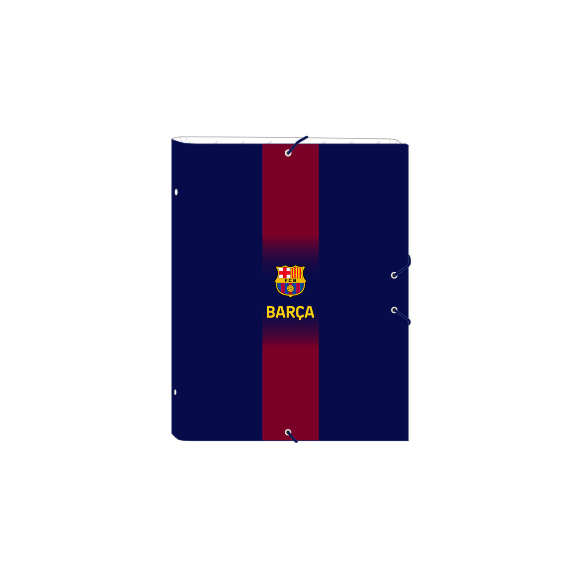 Φάκελος δακτυλίου F.C. Barcelona Μπλε Μπορντό A4 26 x 33.5 x 4 cm