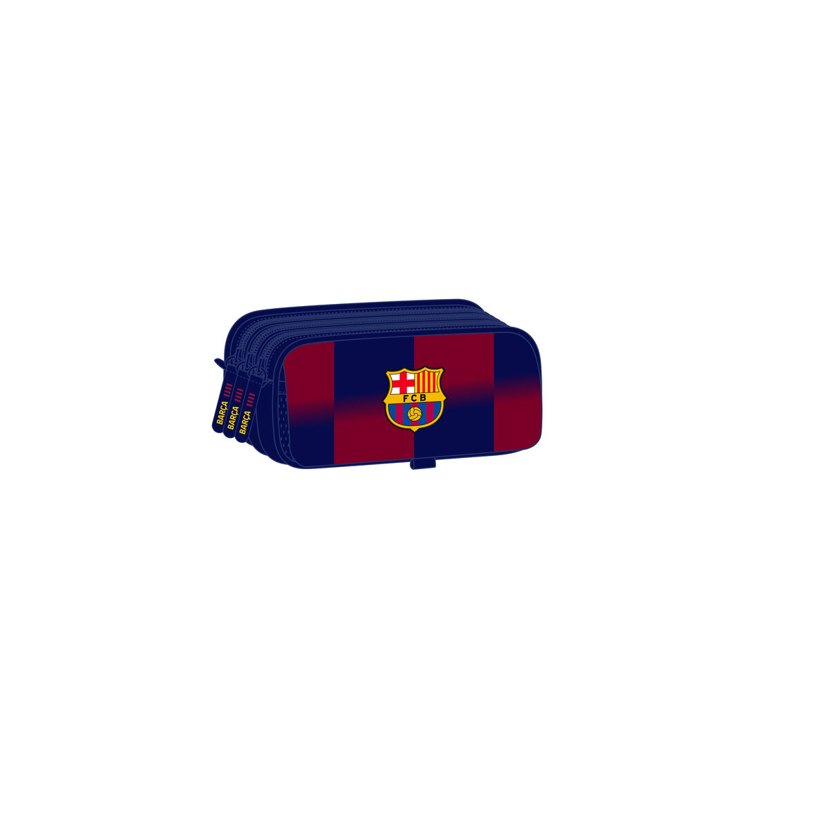 Fourre-tout F.C. Barcelona Bleu Bordeaux 21,5 x 10 x 8 cm