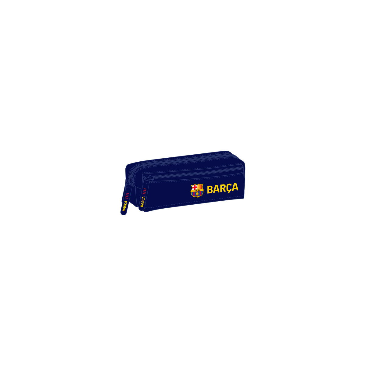 Fourre-tout F.C. Barcelona Bleu Bordeaux 22 x 8,5 x 6 cm