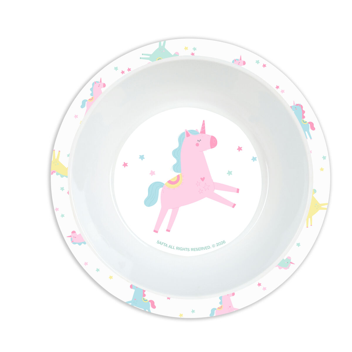 Children’s Dinner Set Safta Unicornio PVC, view 2