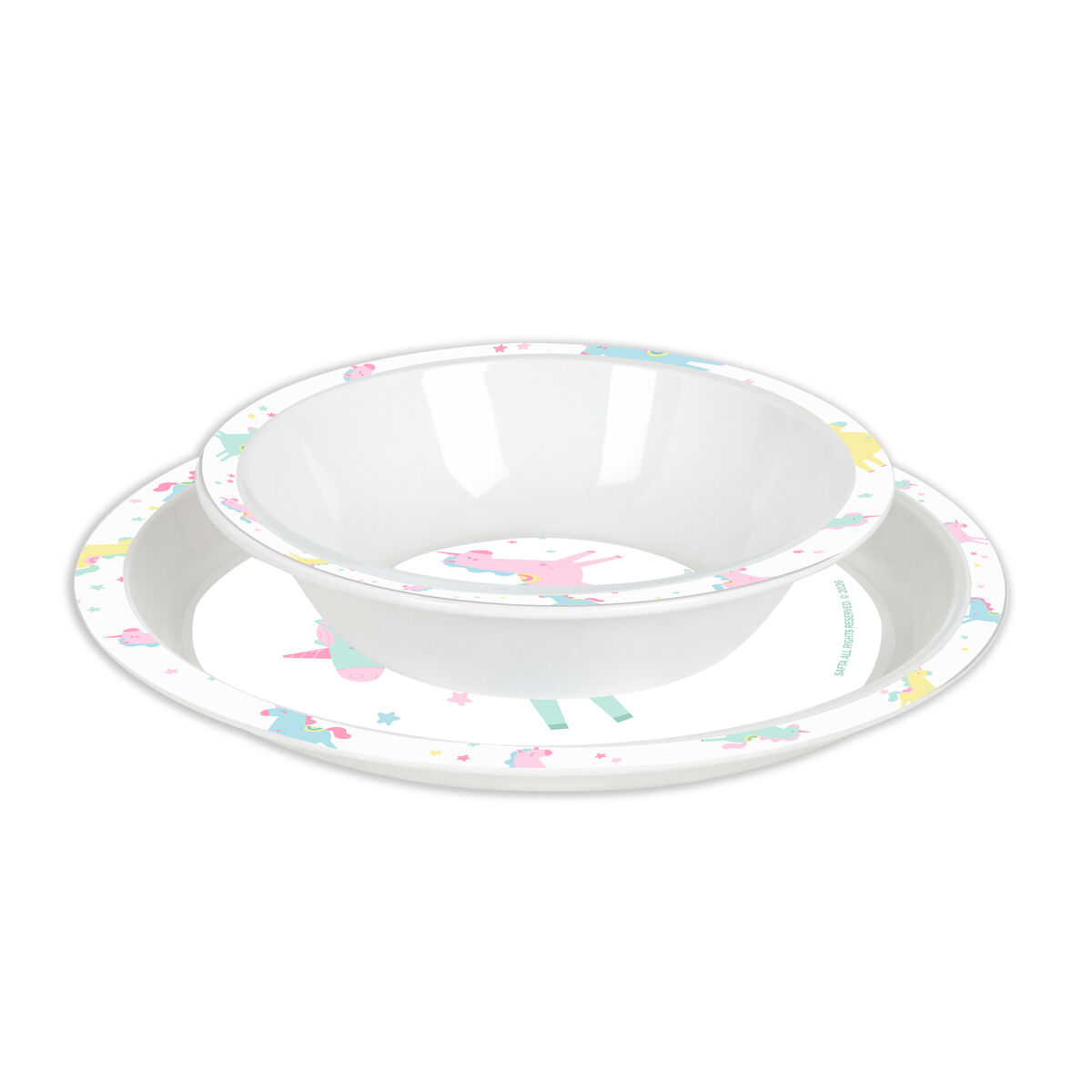 Children’s Dinner Set Safta Unicornio PVC, view 6