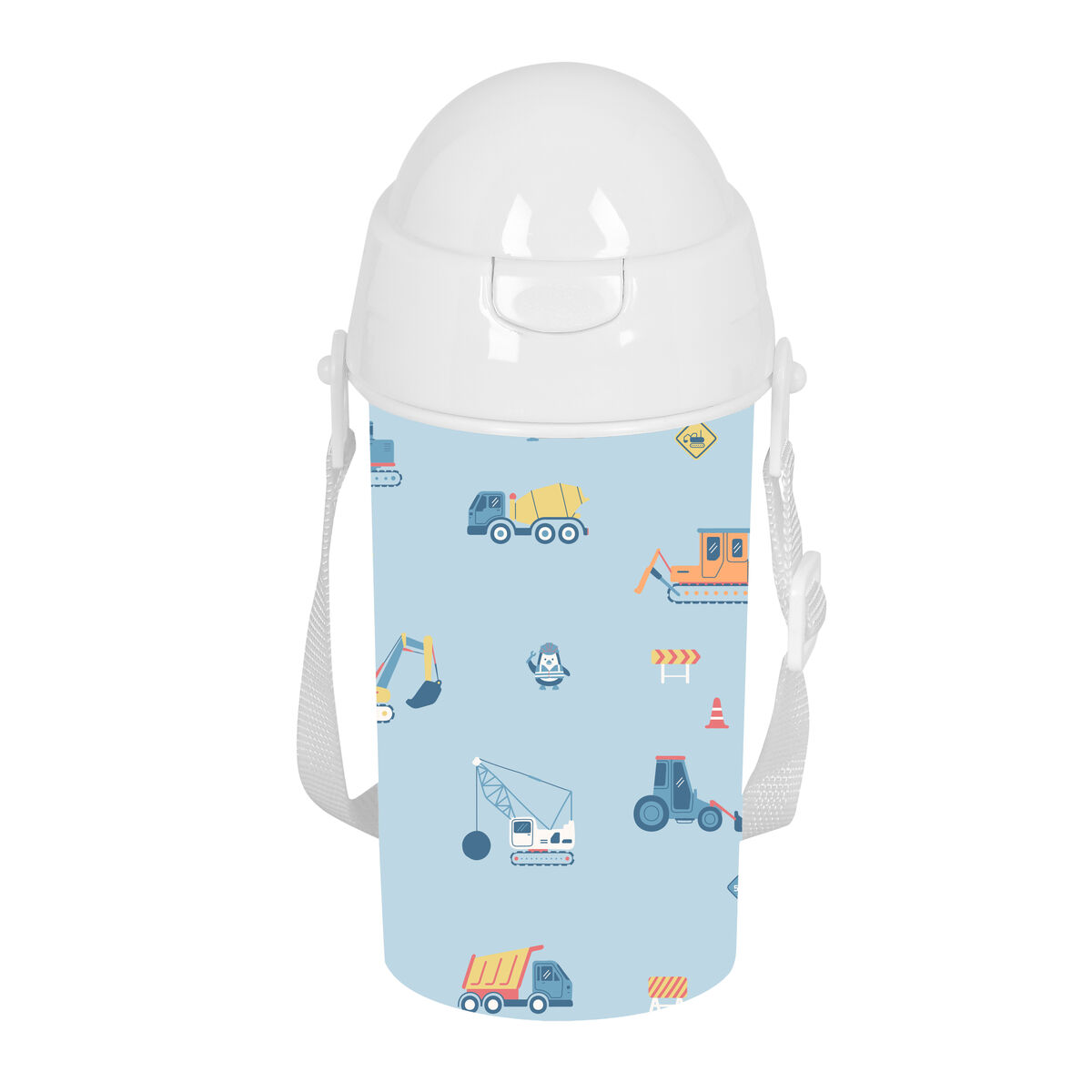 Water bottle Safta Gruas PVC 500 ml