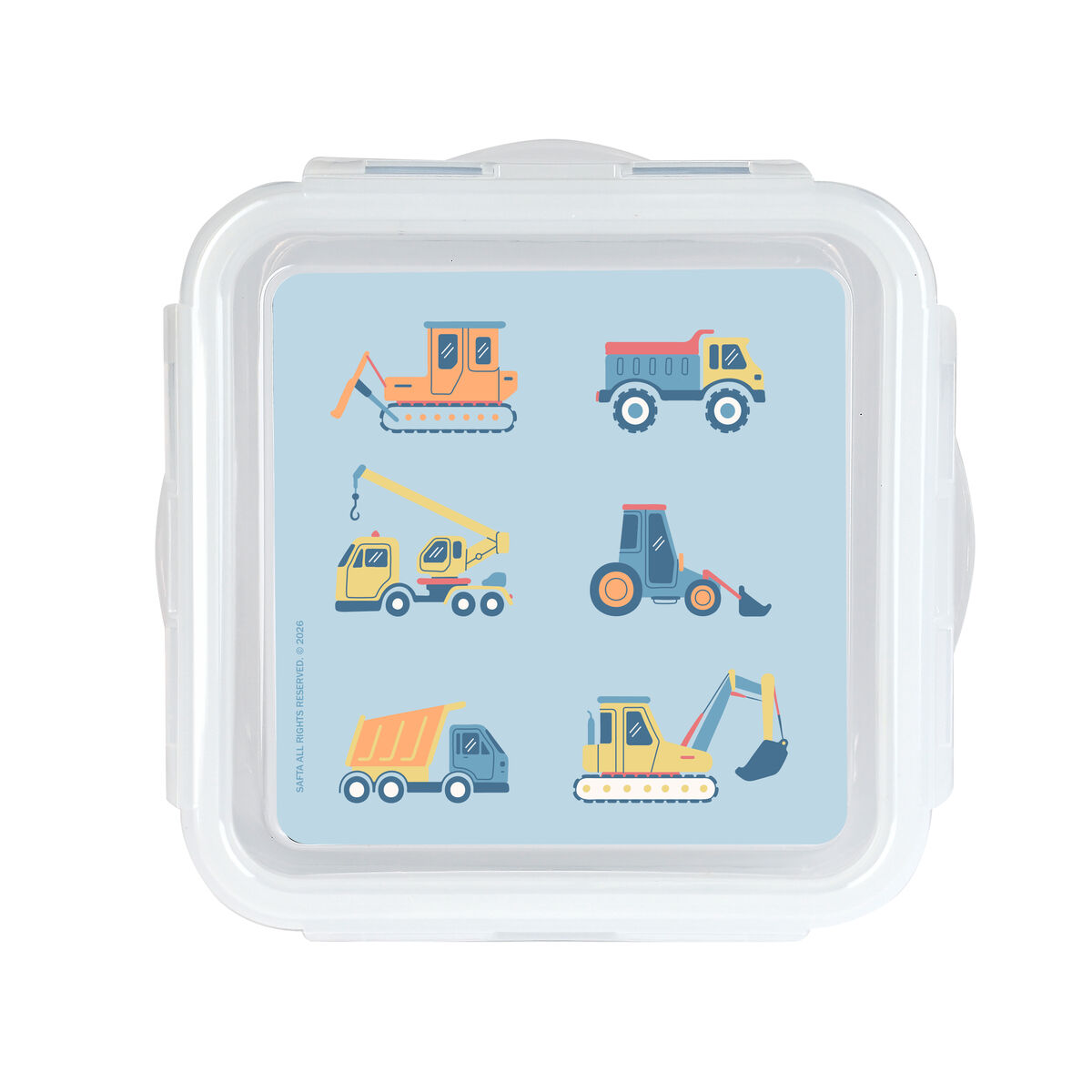 Lunch box Safta Gruas Polyurethane Children's, view 2