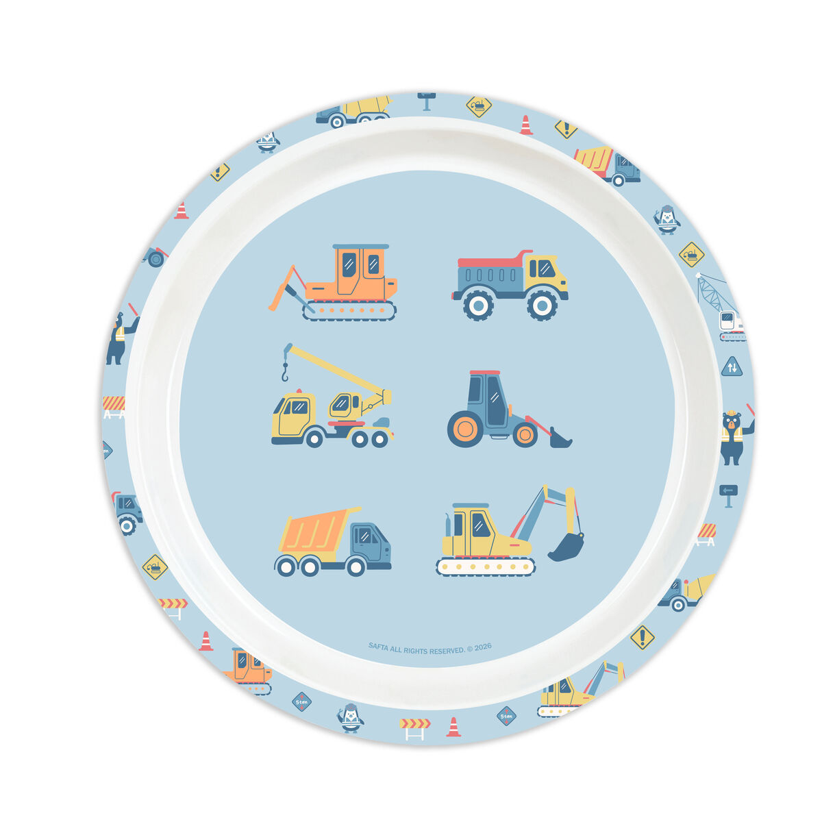 Children’s Dinner Set Safta Gruas PVC, view 4