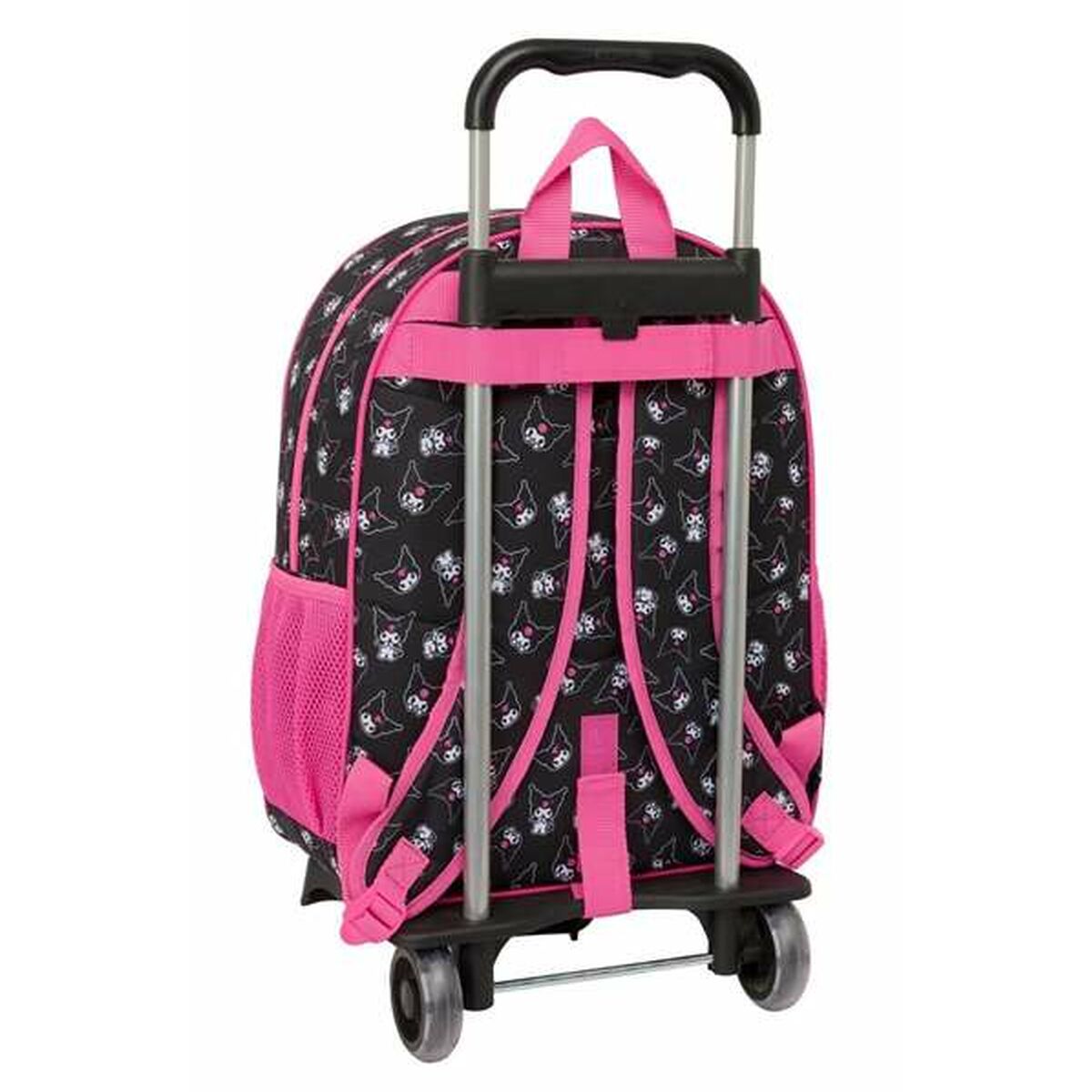 Image secondaire de Cartable à roulettes Kuromi Noir Fuchsia 33 x 42 x 14 cm