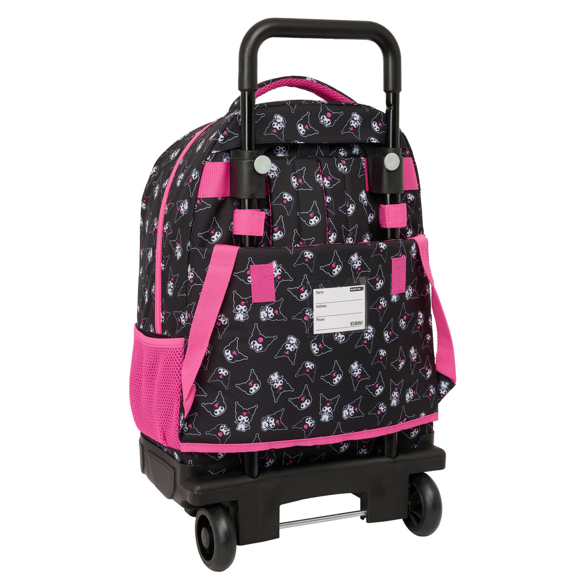Image secondaire de Cartable Kuromi Noir Fuchsia 33 x 45 x 22 cm