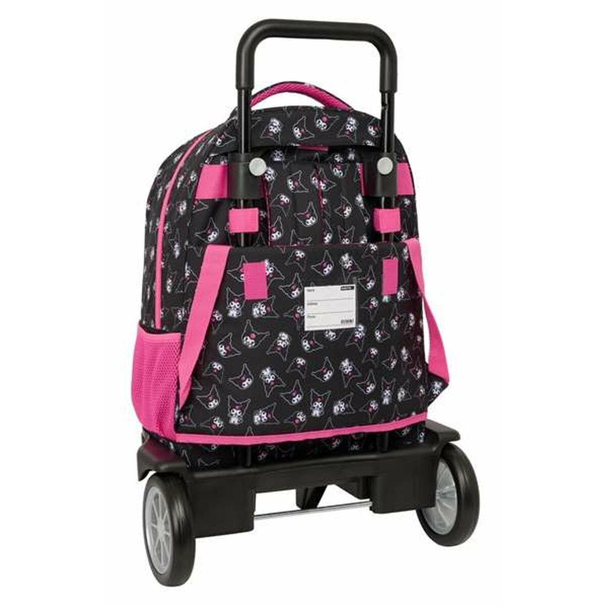 Image secondaire de Cartable Kuromi Noir Fuchsia 33 x 45 x 22 cm