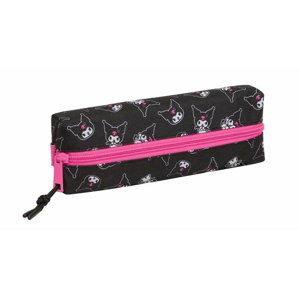 School Case Kuromi Black Fuchsia 22 x 4 x 7 cm