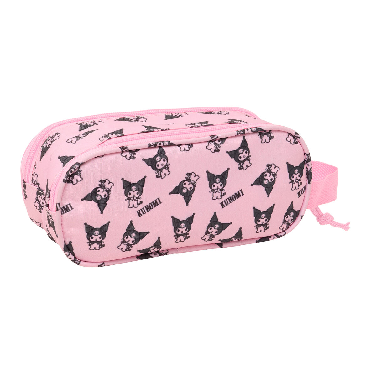 Image secondaire de Trousse Fourre-Tout Double Kuromi Rose 21 x 8 x 6 cm