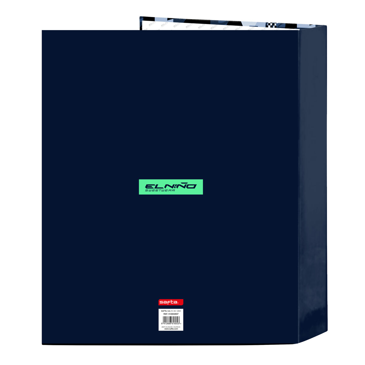 Ring binder El Nio Navy Navy Blue A4 27 x 33 x 6 cm