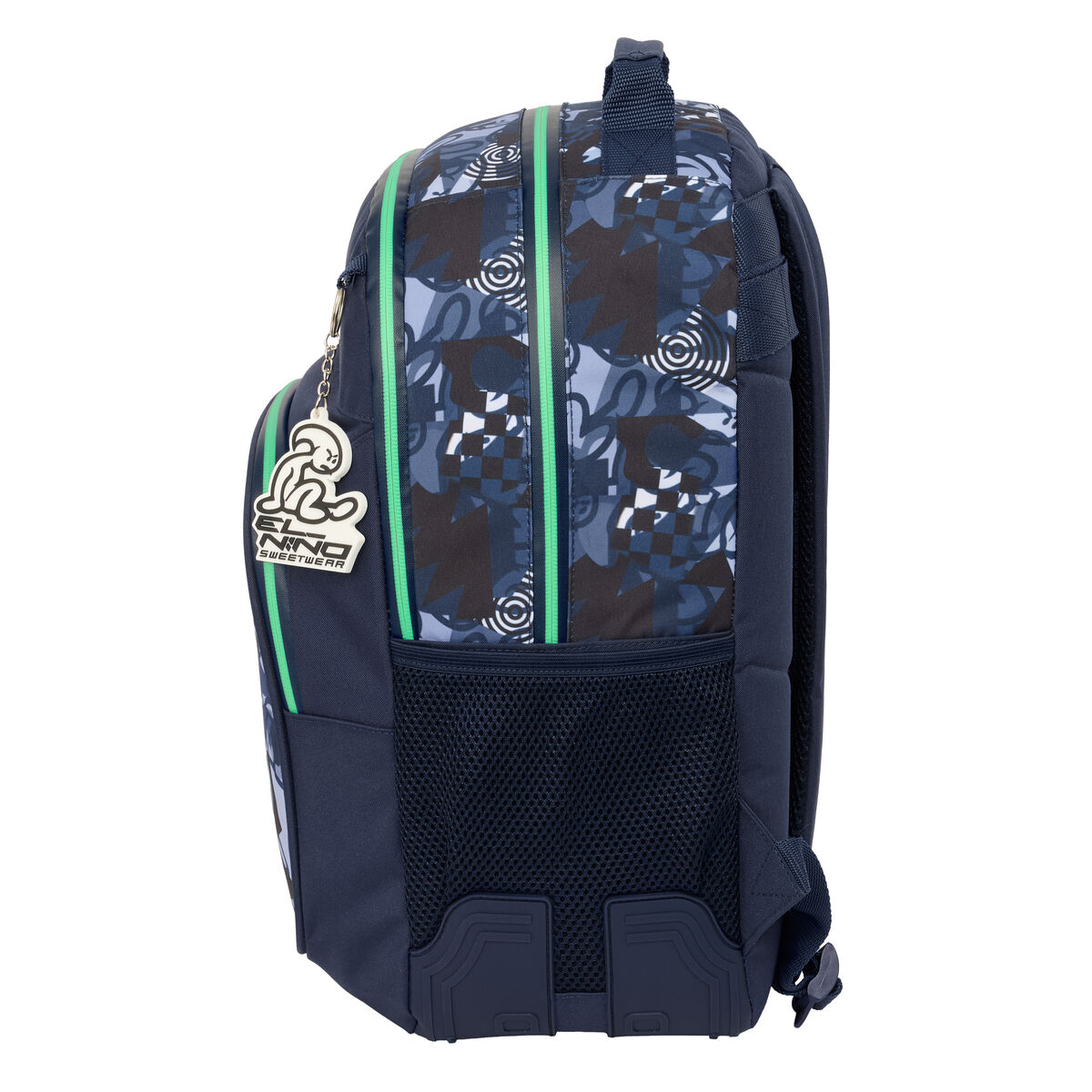 School Bag El Nio Navy Navy Blue 32 x 42 x 15 cm
